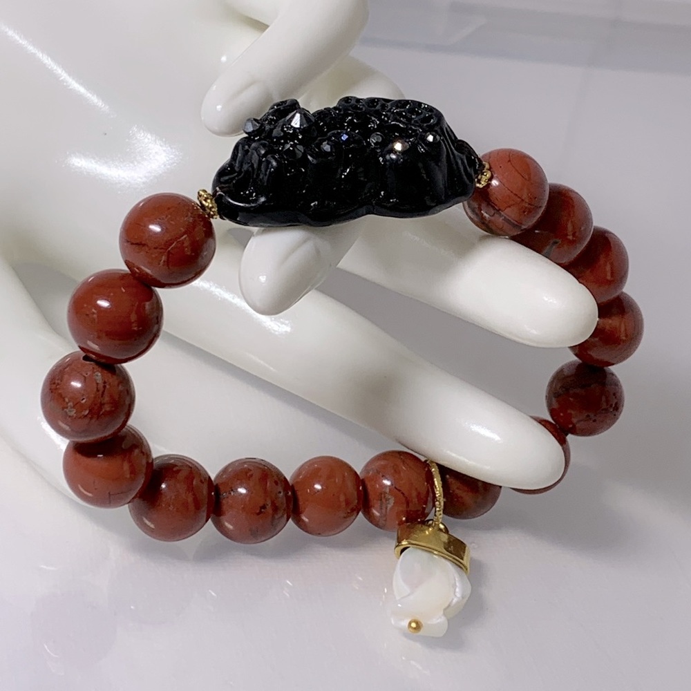 DINERO NATURAL BRACELET SIZE 7”